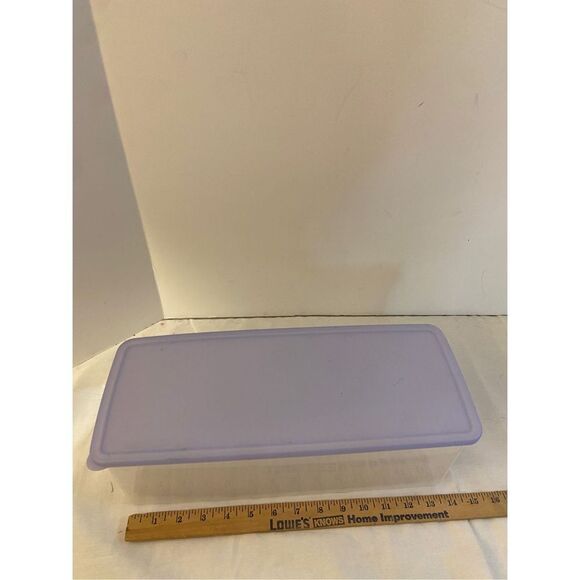 Tupperware fridge smart bread box Light Purple - Picture 2 of 4